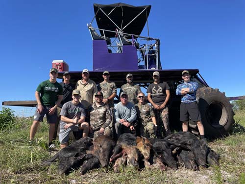 Florida Hog Hunting Trip - Private Land