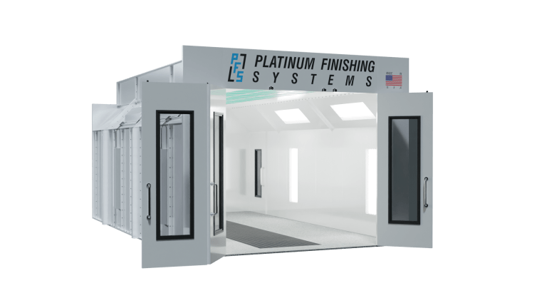 Platinum Finishing Paint Booth Systems Platinum Plus Full-Down Draft Paint Booth