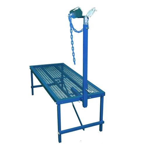 Sydell Fold-Up Fitting Stand | #0705 / #AL0745 | Size 20" x 48" | For Sheep & Goat Show Equipment