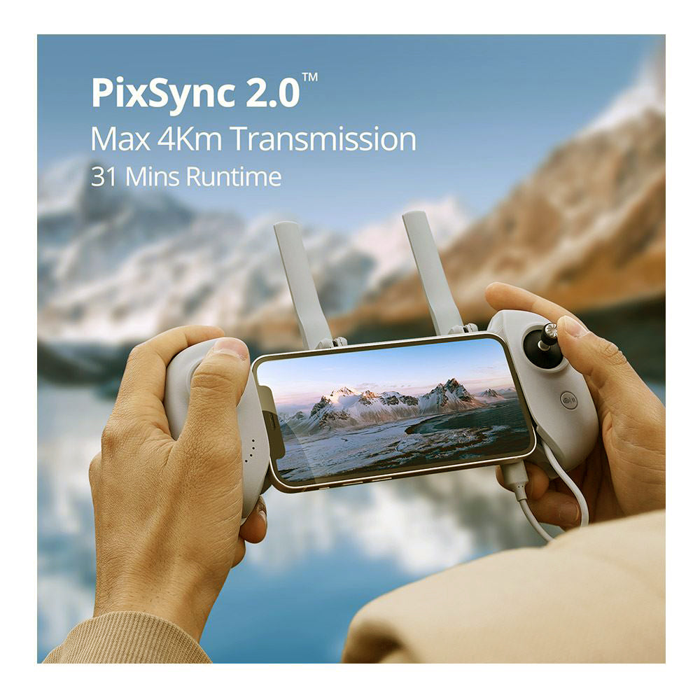 Potensic ATOM SE Drone Fly More Kit | Width 118° FOV | 4K 30FPS UHD EIS Camera | 31-Min Flight Time | 4 KM Transmission Range
