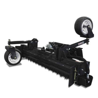 Virnig Power Rake | Models PWR72 & PWR90 | Widths 72" To 90" | Hydraulic Flow 15 To 25 GPM | For Skid Steer