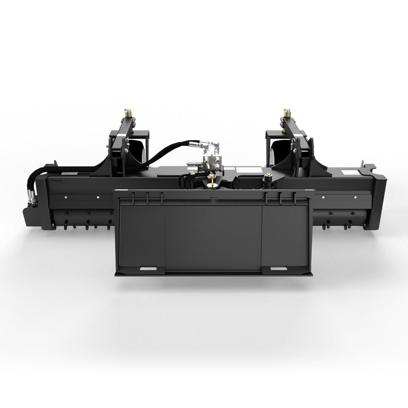 Virnig Power Rake | Models PWR72 & PWR90 | Widths 72" To 90" | Hydraulic Flow 15 To 25 GPM | For Skid Steer