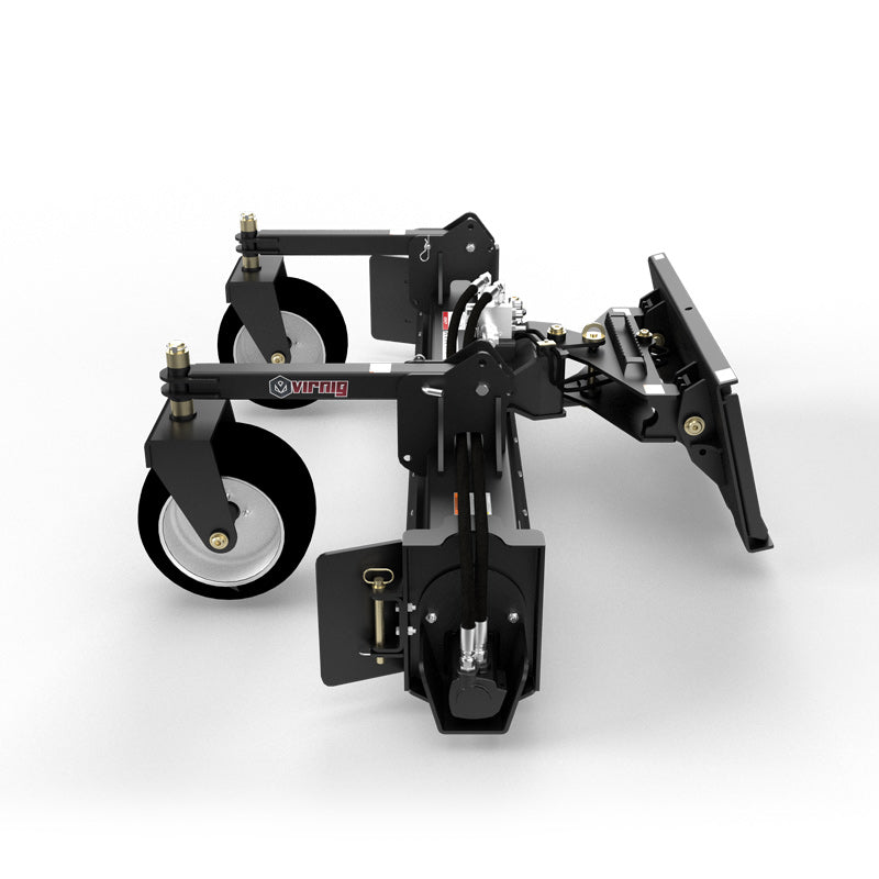 Virnig Power Rake | Models PWR72 & PWR90 | Widths 72" To 90" | Hydraulic Flow 15 To 25 GPM | For Skid Steer