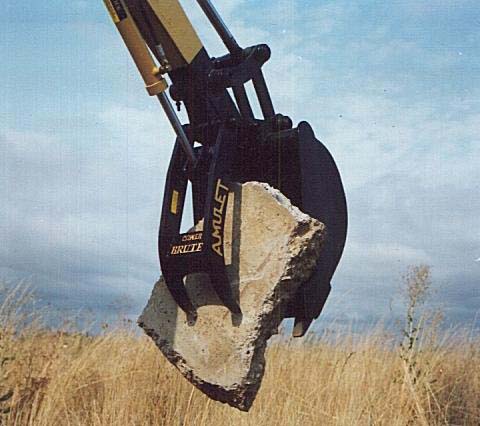 Amulet PowerBrute Hydraulic Thumb | Model PB Series | Machine Size 1-50 Tons | For Excavators