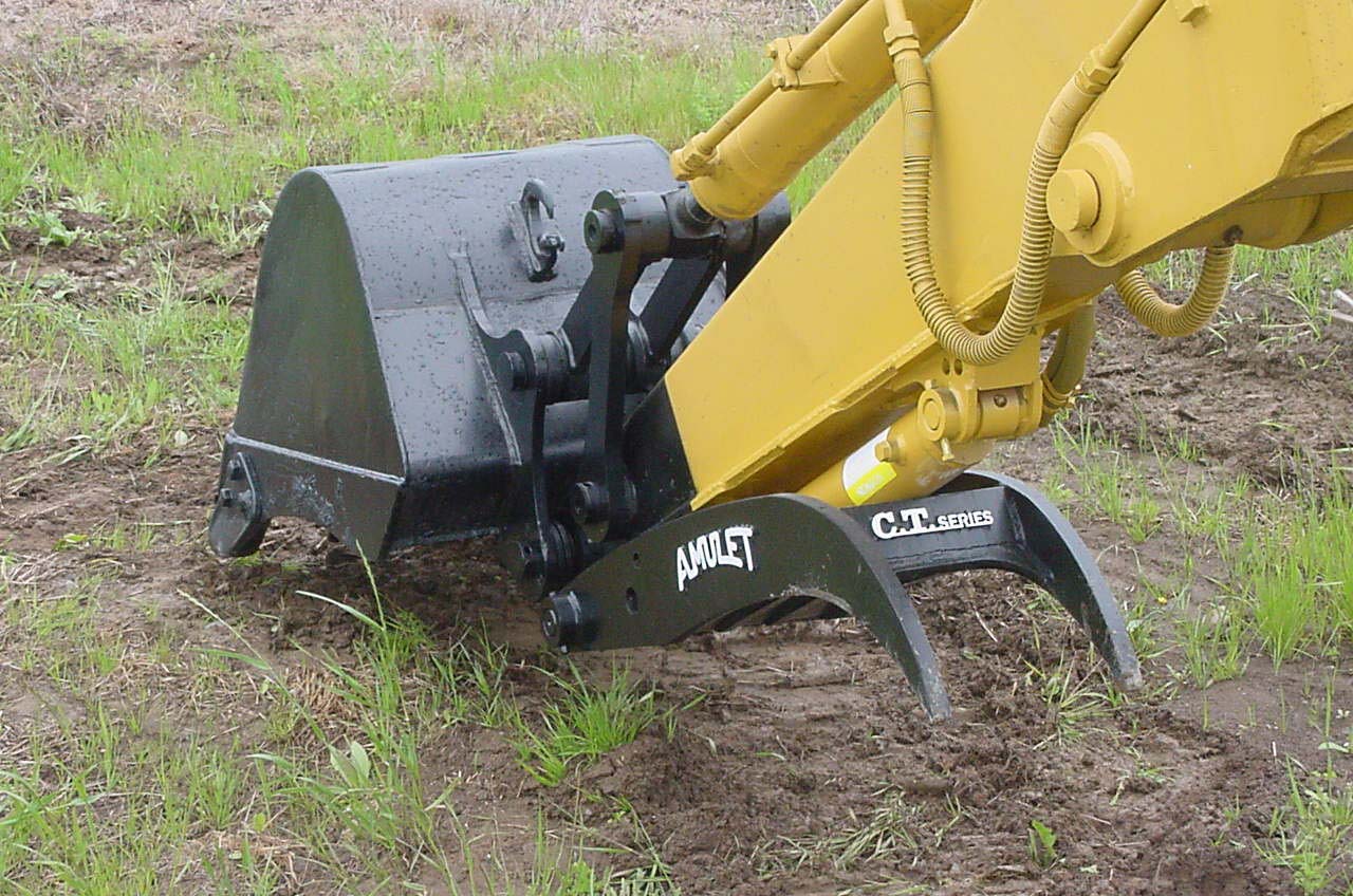 Amulet PowerBrute Hydraulic Thumb | Model PB Series | Machine Size 1-50 Tons | For Excavators