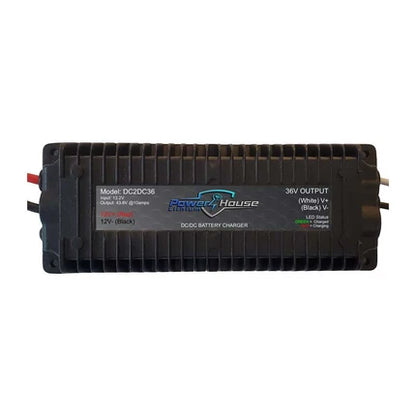 PowerHouse Lithium 36V Run & Gun DC to DC Charger | Model DC2DC36 | 43.8V 10A | Waterproof