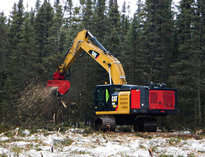 Fecon Forestry - Power Pack | Model BHP270 | Width 117” | 270 HP | For Excavators