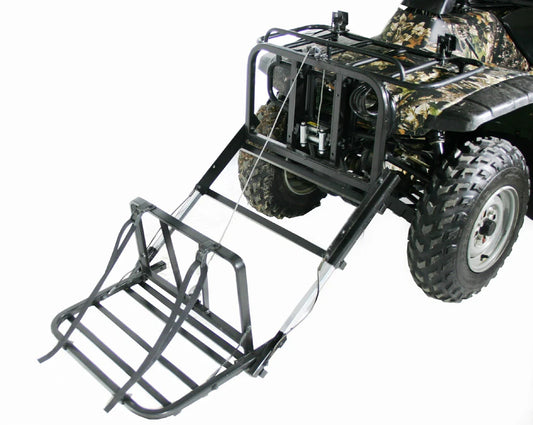 Great Day | PowerLoader | Model PL250 | Universal Front Loader | 44" Max Lift Width | 350 lb Capacity | 2,000 lb Winch-Powered | Horsepower 15 To 45+ HP | For ATV, UTV & Golf Cart