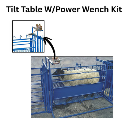 Sydell Tilt Table Power Winch Kit | #0934 | Sheep & Goat Hoof Trimming | For 0930 Tilt Table
