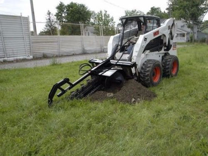Loflin Fabrication | Trencher | Hydraulic Driven | Up to 36" Depth | For Skid Steer
