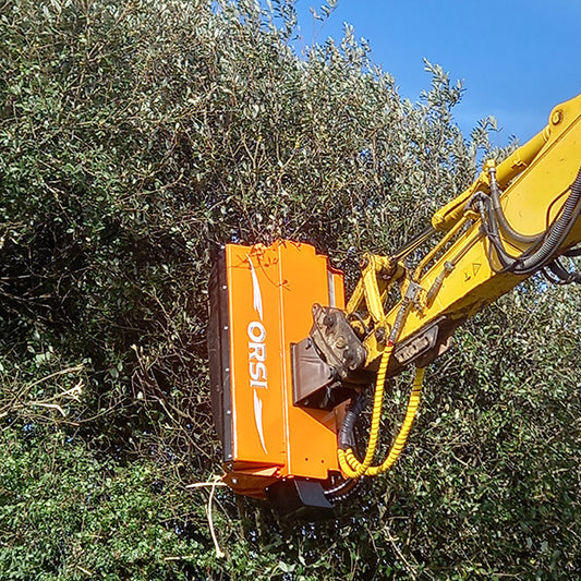Orsi Forestry Mulcher | Working Width 50" inches | Machine Size 6-15 Tons | For Excavators