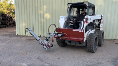 Agrishield ProCut Plus+ | Premium ProCut Quick Attach Mount | Bar Size 5.5' & 7.5' | Hydraulic Flow Range 4-17+ GPM | For Skid Steers & Loaders