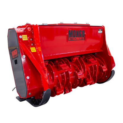 Mongo Attachments ProGrade Forestry Mulcher | Model MPG70R | Width 27" | 17 GPM | 3.5 Ton | For Excavators