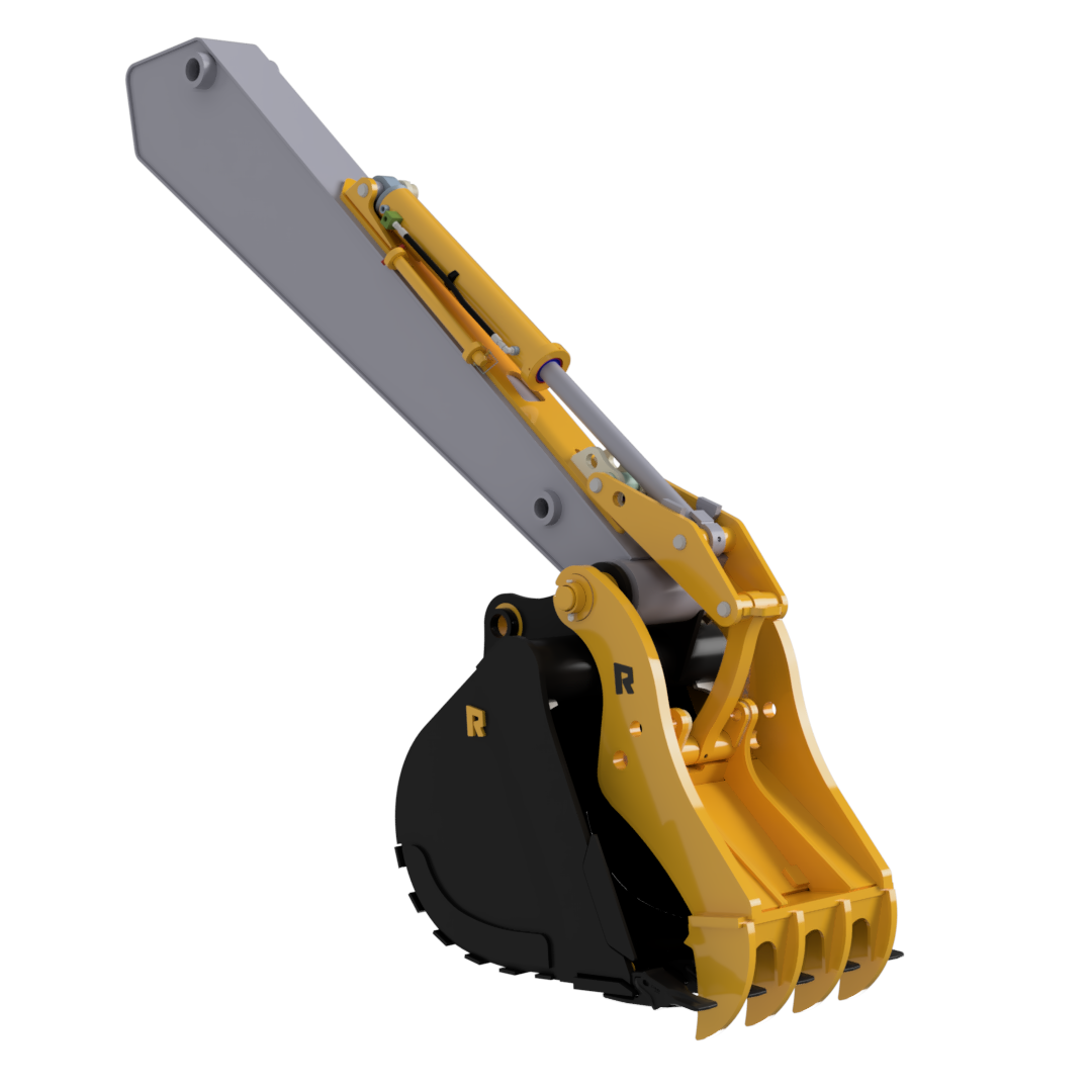 Rockland Progressive Link Thumb | Machine Weight for Various Applications | Up to 180° Thumb Rotation | Precision Handling for General Construction and More | For Excavators