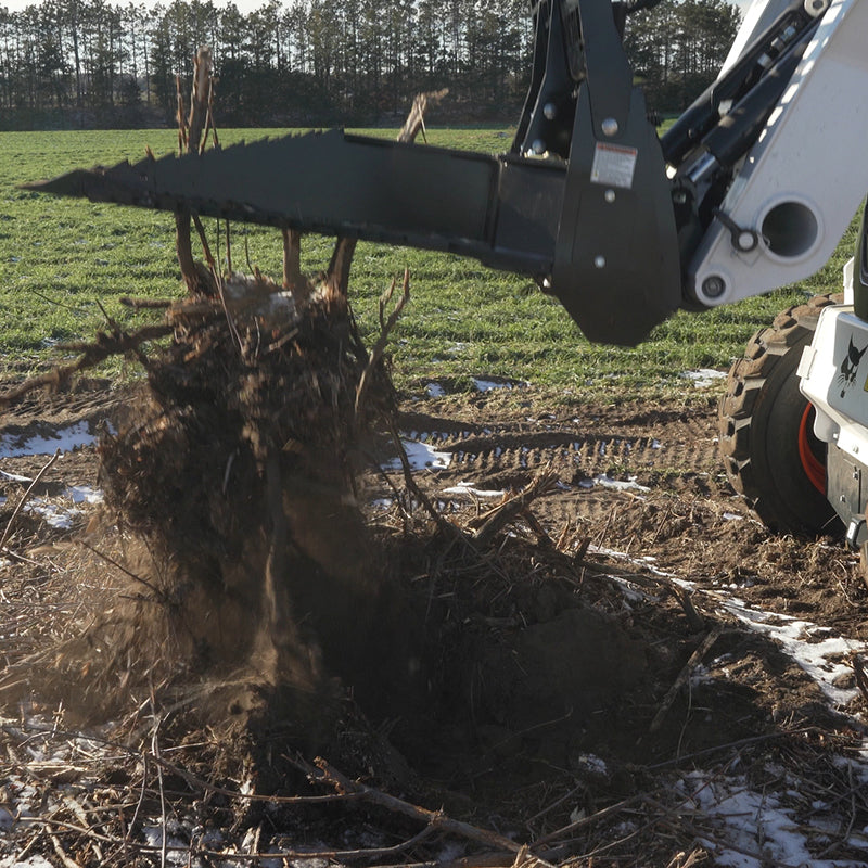 Virnig Skid Steer Digging Tree Puller | Model DTP | 50" Width | Hydraulic Flow 15 To 25 GPM | For Skid Steer