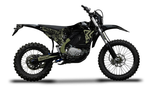 Bakcou Electric Dirt Bike: Moto Puma X24 | Maximum Speed 160KM/H | 5-Speed Transmission With Reverse Gear