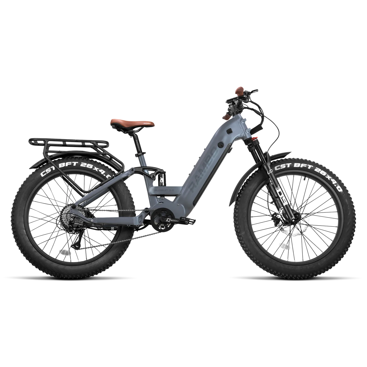 Rambo Pursuit FS 3.0 Step-Thru | 1,000W Bafang Hub Motor | Maximum Speed Up-To 30 Mph