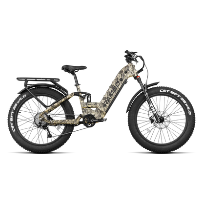 Rambo Pursuit FS 3.0 Step-Thru | 1,000W Bafang Hub Motor | Maximum Speed Up-To 30 Mph