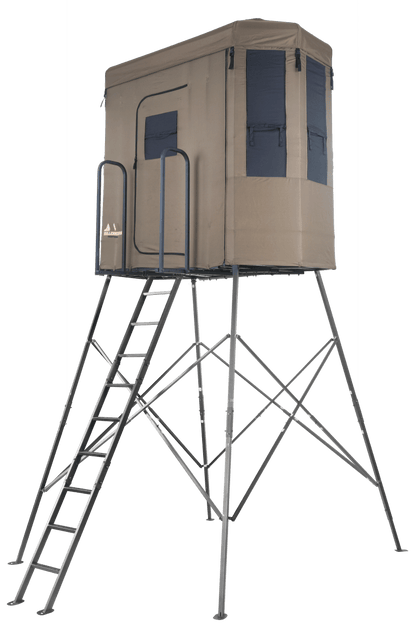 Millennium Treestands Q200 Buck Hut Shooting House | Model Q-200-00 | Height 7' | Capacity 750 lb | Hunting Blind
