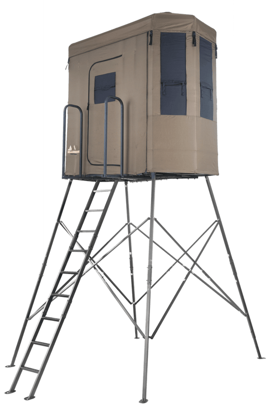 Millennium Treestands Q200 Buck Hut Shooting House | Model Q-200-00 | Height 7' | Capacity 750 lb | Hunting Blind