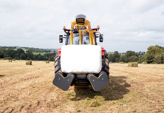 Tanco Square Bale Wrapper | Model D66-Q300-V | Width 5' 0" | 30-60 Gpm | 40-60 Hp | For Skid Steer, Loaders & Tractors