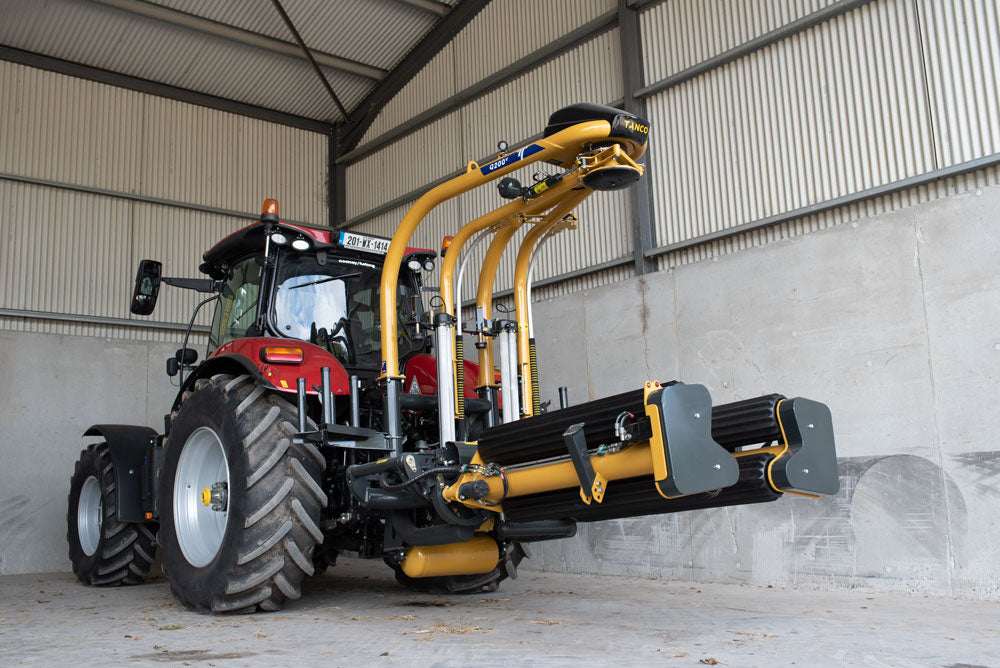 Tanco Square Bale Wrapper | Model D66-Q200-V | Width 60" | 30-60 GPM | 40-60 HP | For Skid Steers, Loaders & Tractors