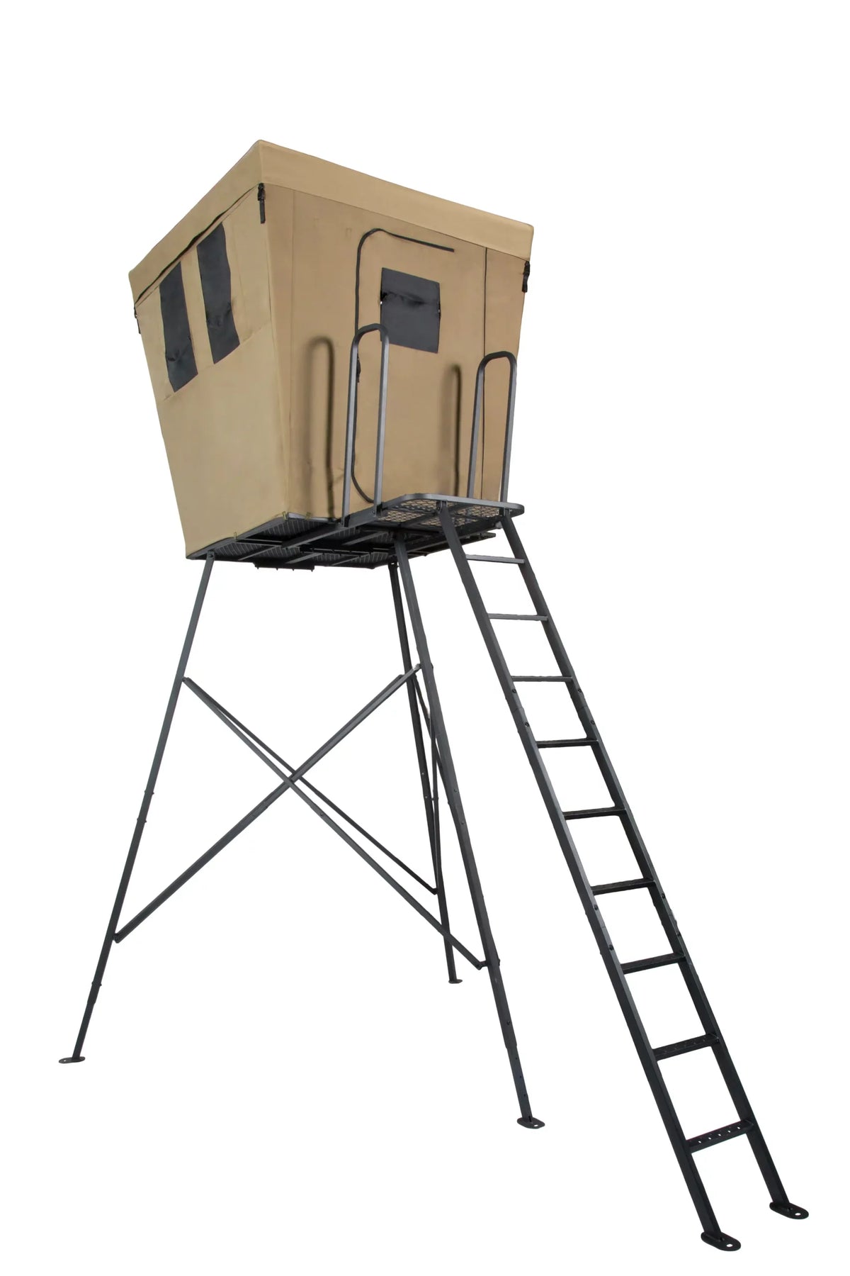 Millennium Treestands Q400 Guard House Buck Hut | Model Q-400-00 | 500 lb Capacity | 8'8" Platform