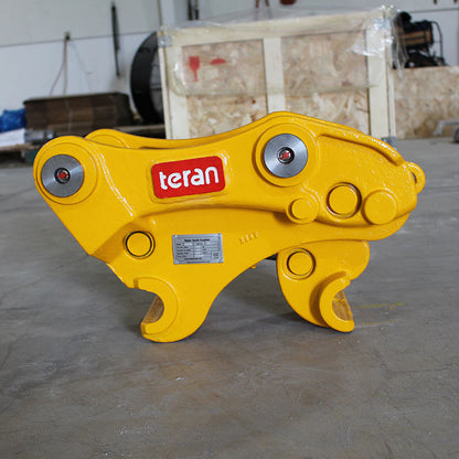 Teran Caterpillar Excavator Quick Coupler | Model TQC-301 To TQC-374 | High-Strength Steel | For Excavators