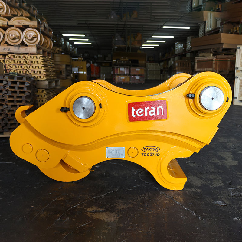 Teran Caterpillar Excavator Quick Coupler | Model TQC-301 To TQC-374 | High-Strength Steel | For Excavators