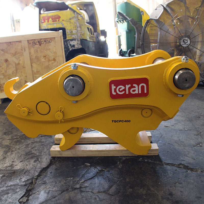 Teran Komatsu Excavator Quick Coupler | Model QCPC-120, QCPC-160,  QCPC-220, QCPC-300 & QCPC-400 | Diameter Pins 60, 70, 80, 90 & 100 mm | For Excavators