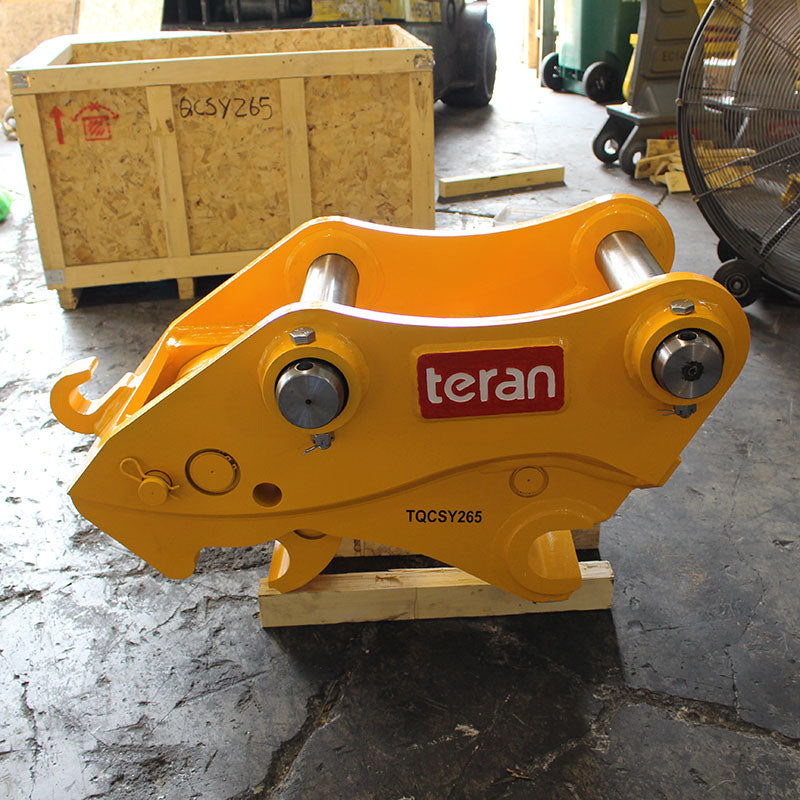 Teran Sany Excavator Quick Coupler | Model QCSY-16 To QCSY-500 | High-Strength Steel | For Excavators