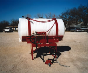 AG-Meier Industries 55-100- 200 Gal. 3 Pt. Sprayer With Boom-Broadcast Nozzle-Hose & Gun For Tractor