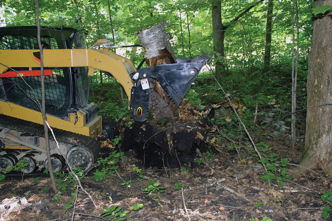 Erskine 4-in-1 Combination Bucket | 66", 72" & 80" Model | With Bolt-On Cutting Edge | For Skid Steer