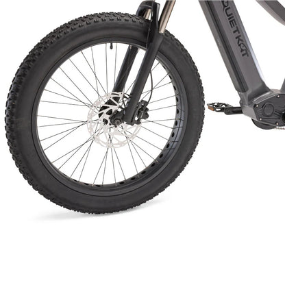QuietKat | Ranger XR | All-Terrain Electric Bike | 26” x 4.0” Fat Tires | 750W Hub-Drive Motor | 48+ Mile Range | For Off-Road, Hunting, Travel & Urban Adventures