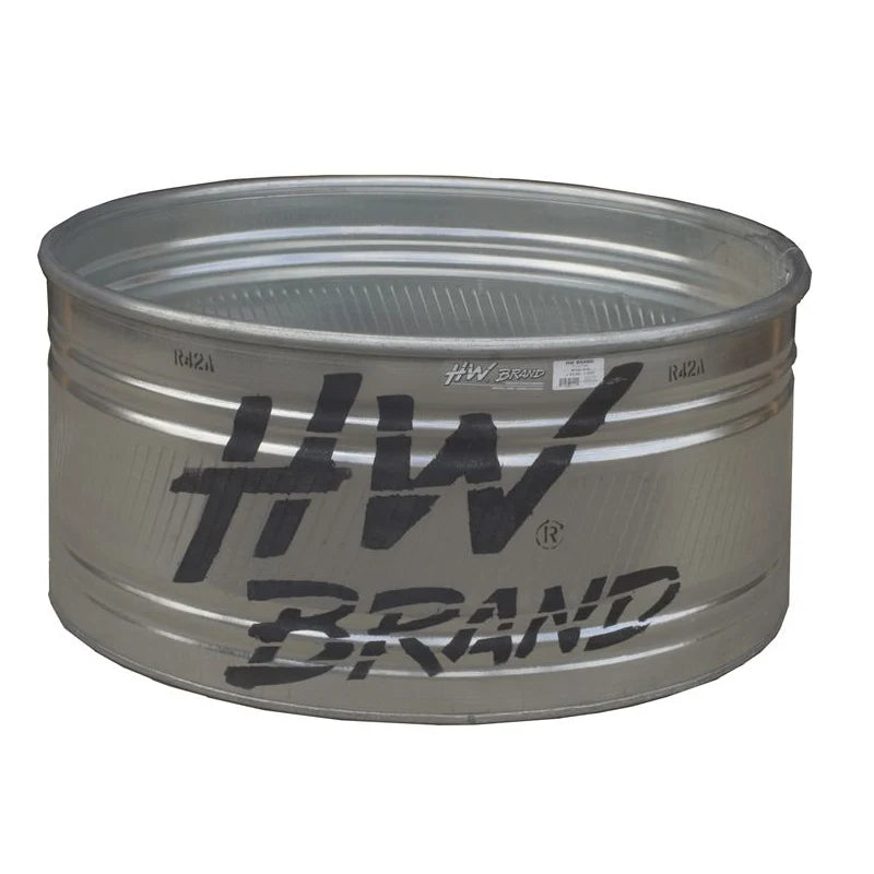 Hutchison HW Round Stock Tank | BIG TOP Rims | Galvanized Steel | Gallon Capacity 80–1400