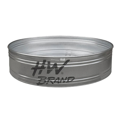 Hutchison HW Round Stock Tank | BIG TOP Rims | Galvanized Steel | Gallon Capacity 80–1400