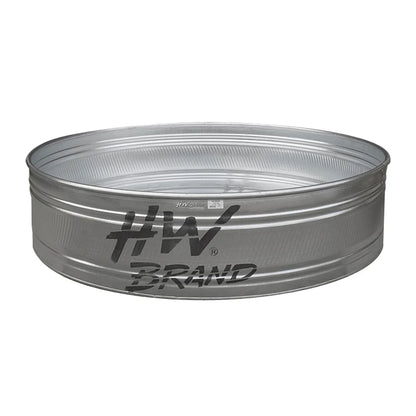 Hutchison HW Round Stock Tank | BIG TOP Rims | Galvanized Steel | Gallon Capacity 80–1400
