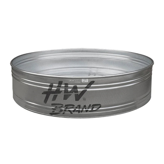 Hutchison HW Round Stock Tank | BIG TOP Rims | Galvanized Steel | Gallon Capacity 80–1400