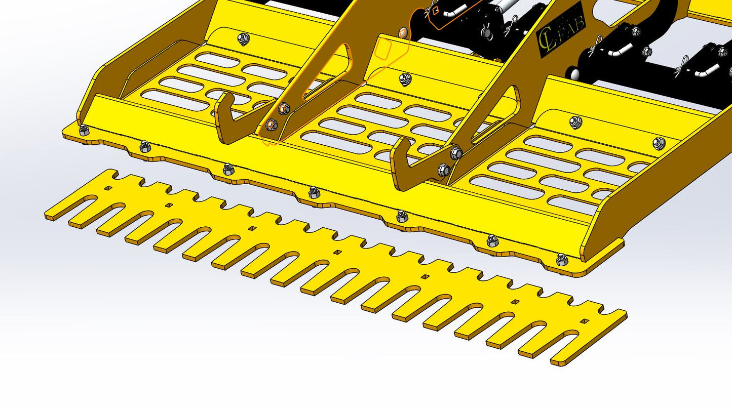 CL Fabrication Land Leveler | Width 60"-93" inches | For Skid Steer Loaders
