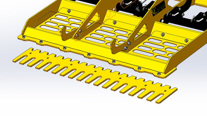 CL Fabrication Land Leveler | Width 60"-93" inches | For Skid Steer Loaders