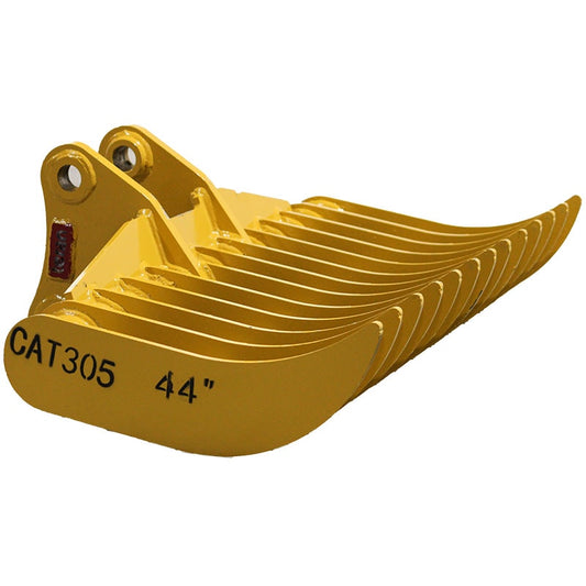 Teran Rake & Root Rake | Model Rake-305 | Width 44" & 47" inches | For Excavators