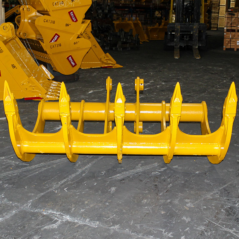 Teran Root Rake | Model Rake-310 | Width 59" & 61" inches | High-Strength Steel | For Excavators