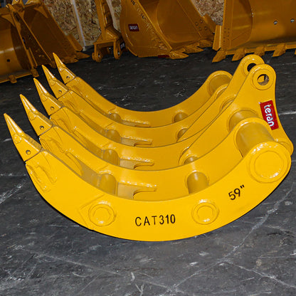 Teran Root Rake | Model Rake-310 | Width 59" & 61" inches | High-Strength Steel | For Excavators