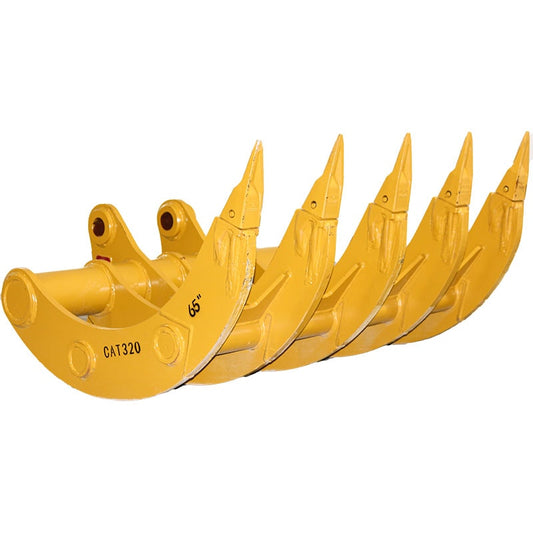 Teran Rake & Root Rake | Model Rake-320 | Width 65" & 68" inches | High-Strength Steel | For Excavators