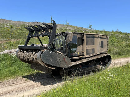 2025 Prinoth Hydraulic Carrier Vehicle Track Mulcher | Model Raptor-500 | Working Width 110" inches | Engine Horsepower 440 HP