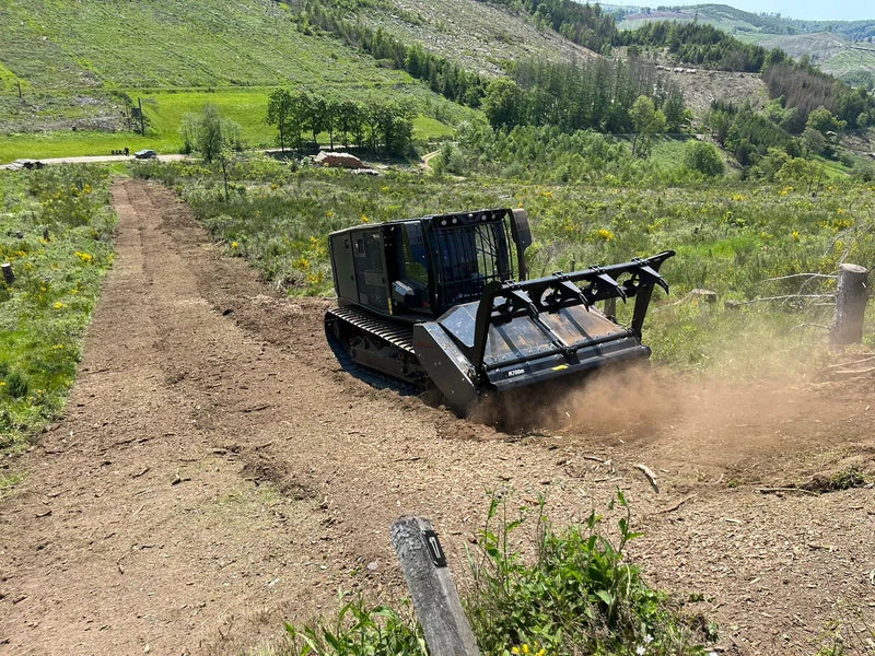 2025 Prinoth Hydraulic Carrier Vehicle Track Mulcher | Model Raptor-500 | Working Width 110" inches | Engine Horsepower 440 HP