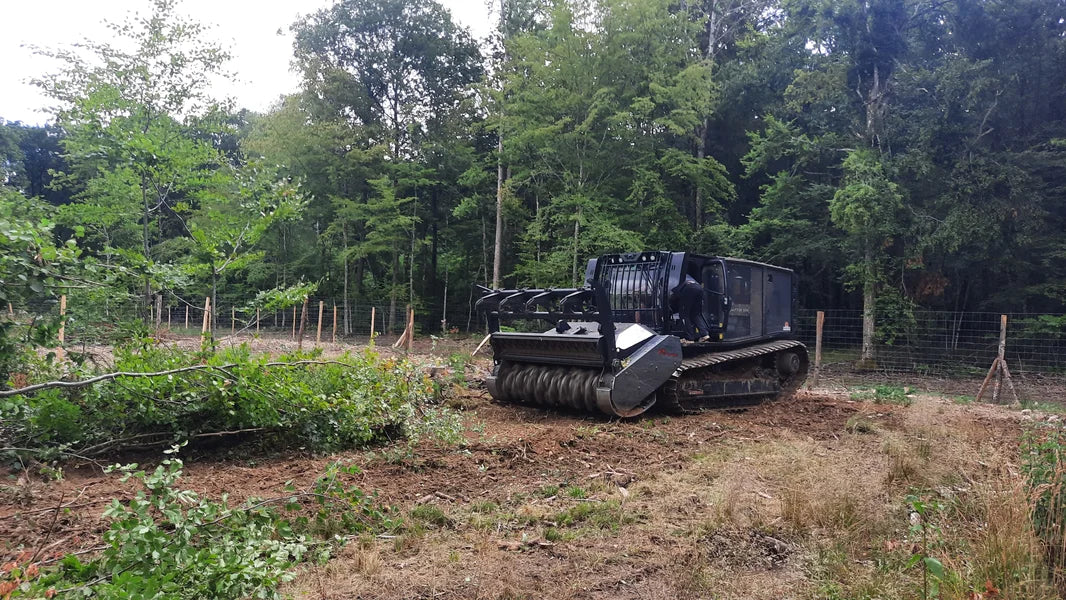 2025 Prinoth Hydraulic Carrier Vehicle Track Mulcher | Model Raptor-500 | Working Width 110" inches | Engine Horsepower 440 HP