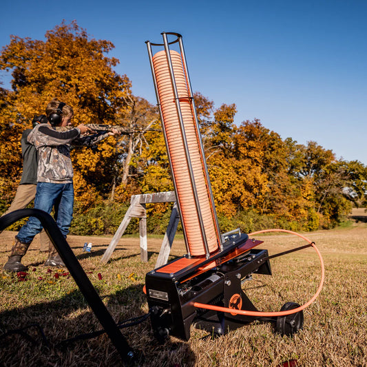 Do All Traps Raven Auto Clay Thrower | Long-Range Throws 55+ yards | 75 Target Auto Feeder