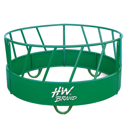 Hutchison HW 8′ Skirted Bale Feeder | Model RBF‑38S | 3‑Piece or Single Section | 18‑GA Steel Tubing