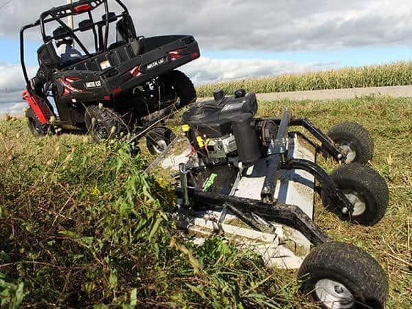 Kunz Engineering | Rough Cut Mower | AcrEase | Model MR55KWE | Cutting Width 57" Inches | Horsepower 23 To 30 HP | For ATV, UTV, & Tractor